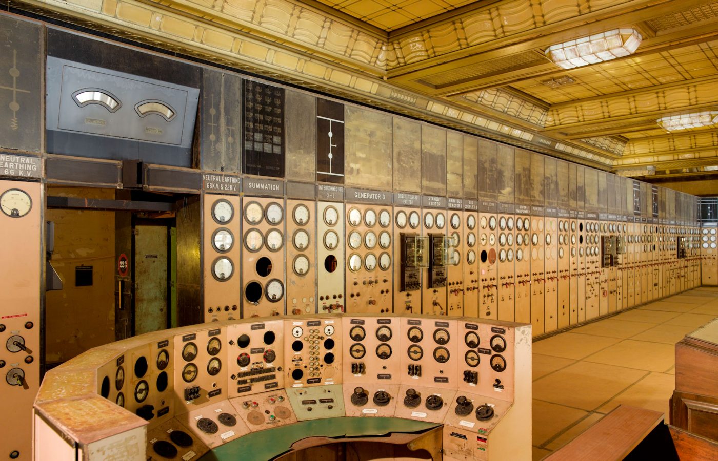 Battersea Power Station Control Room A side